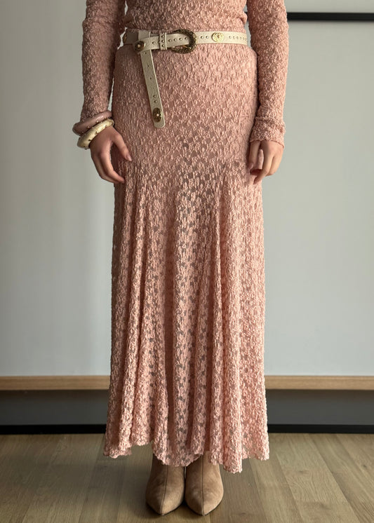 Gonna THEVICE midi in pizzo