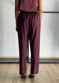 Carica l'immagine nel visualizzatore della galleria, Pantalone dritto con cintura -ZAHJR
