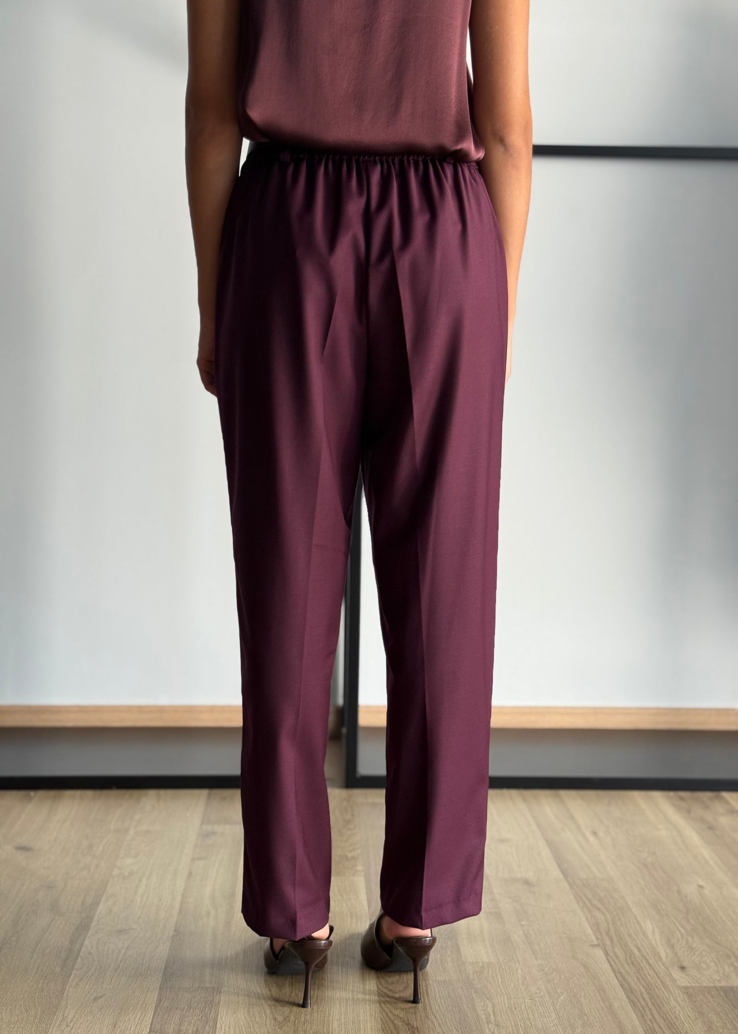 Pantalone dritto con cintura -ZAHJR