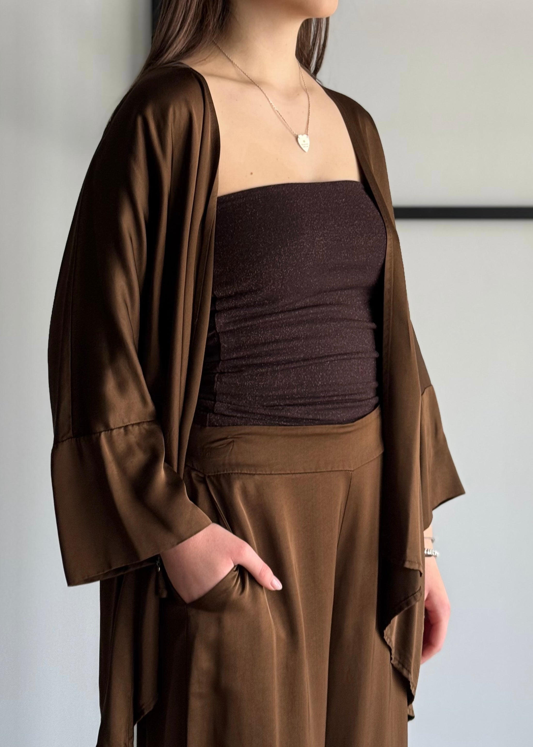 Kimono ZAHJR in raso