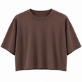 Carica l'immagine nel visualizzatore della galleria, T-shirt cropped Moro
