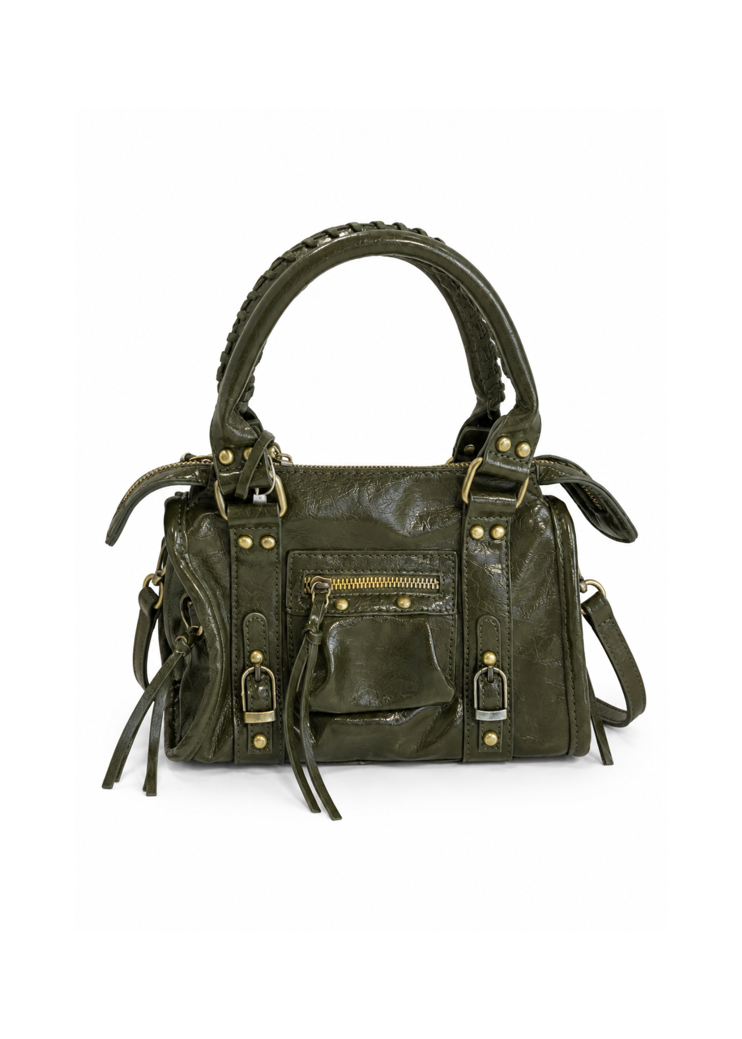 Borsa city vintage militare