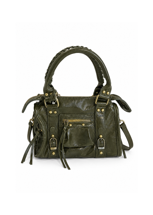 Borsa city vintage militare