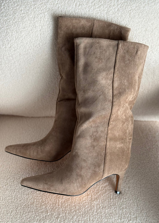 Stivale THEVICE in suede taupe