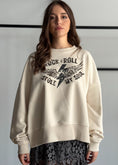 Carica l'immagine nel visualizzatore della galleria, Felpa oversize “Rock & Roll Stole My Soul” -PHILIALOFT

