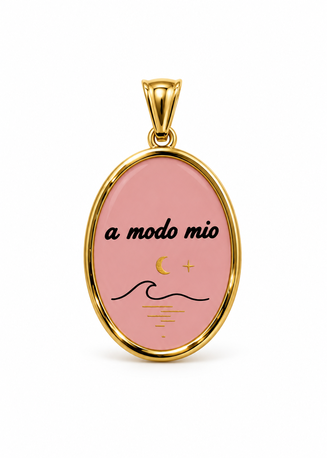 Ciondolo con scritta