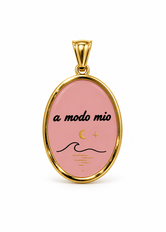 Ciondolo con scritta