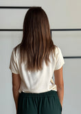 Carica l'immagine nel visualizzatore della galleria, T-shirt basic in viscosa -ZAHJR
