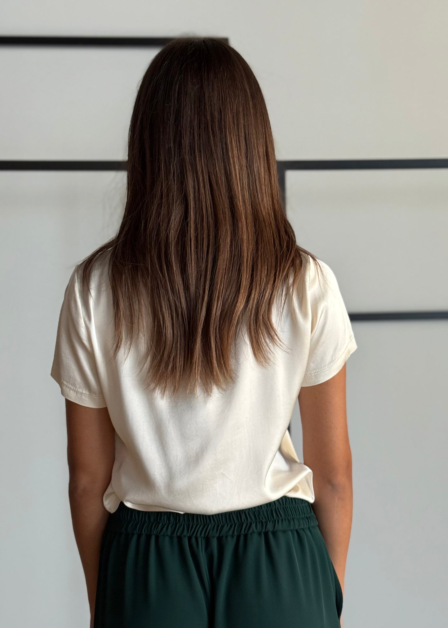 T-shirt basic in viscosa -ZAHJR