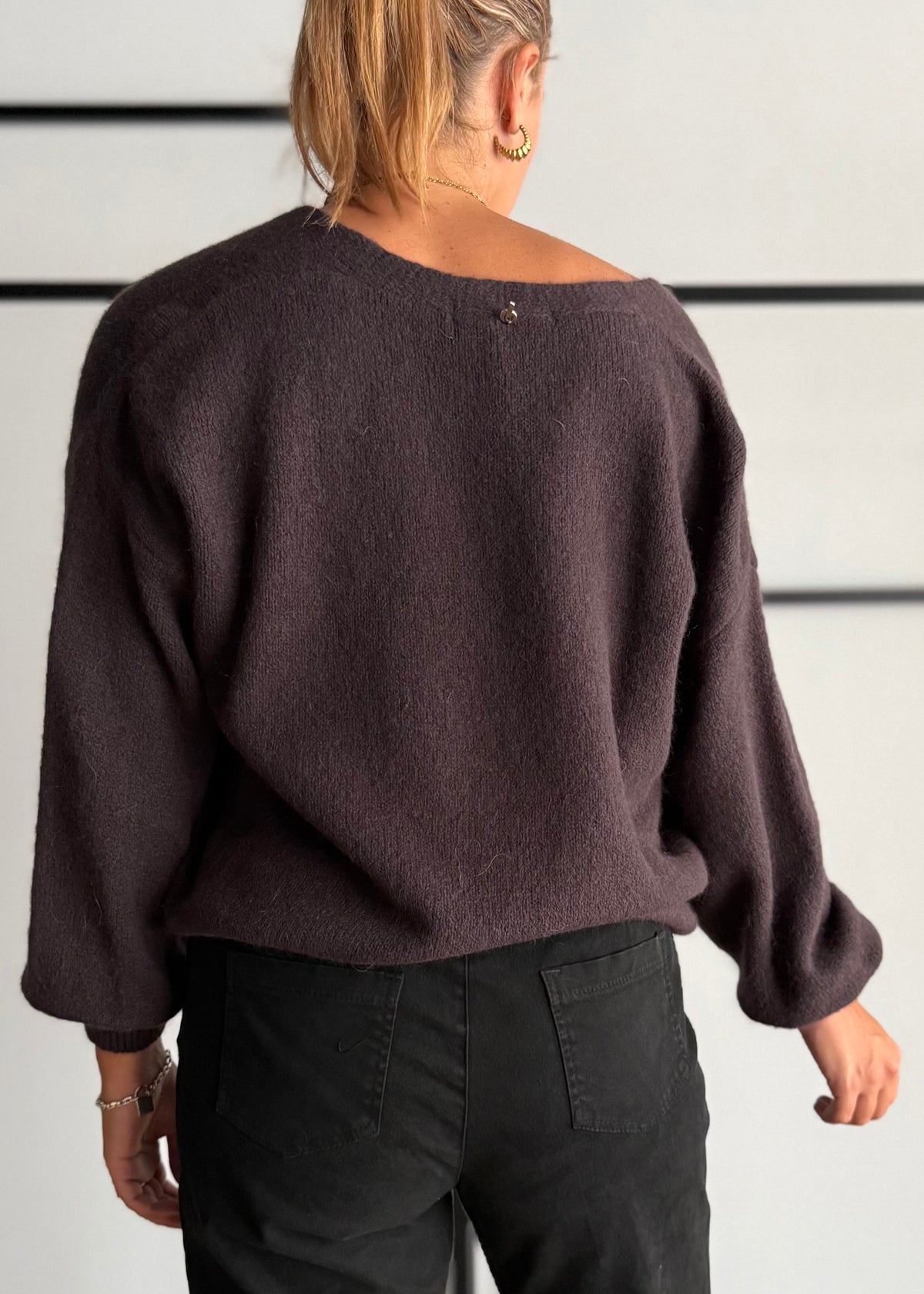 Cardigan moro over fluffy - PHILIALOFT