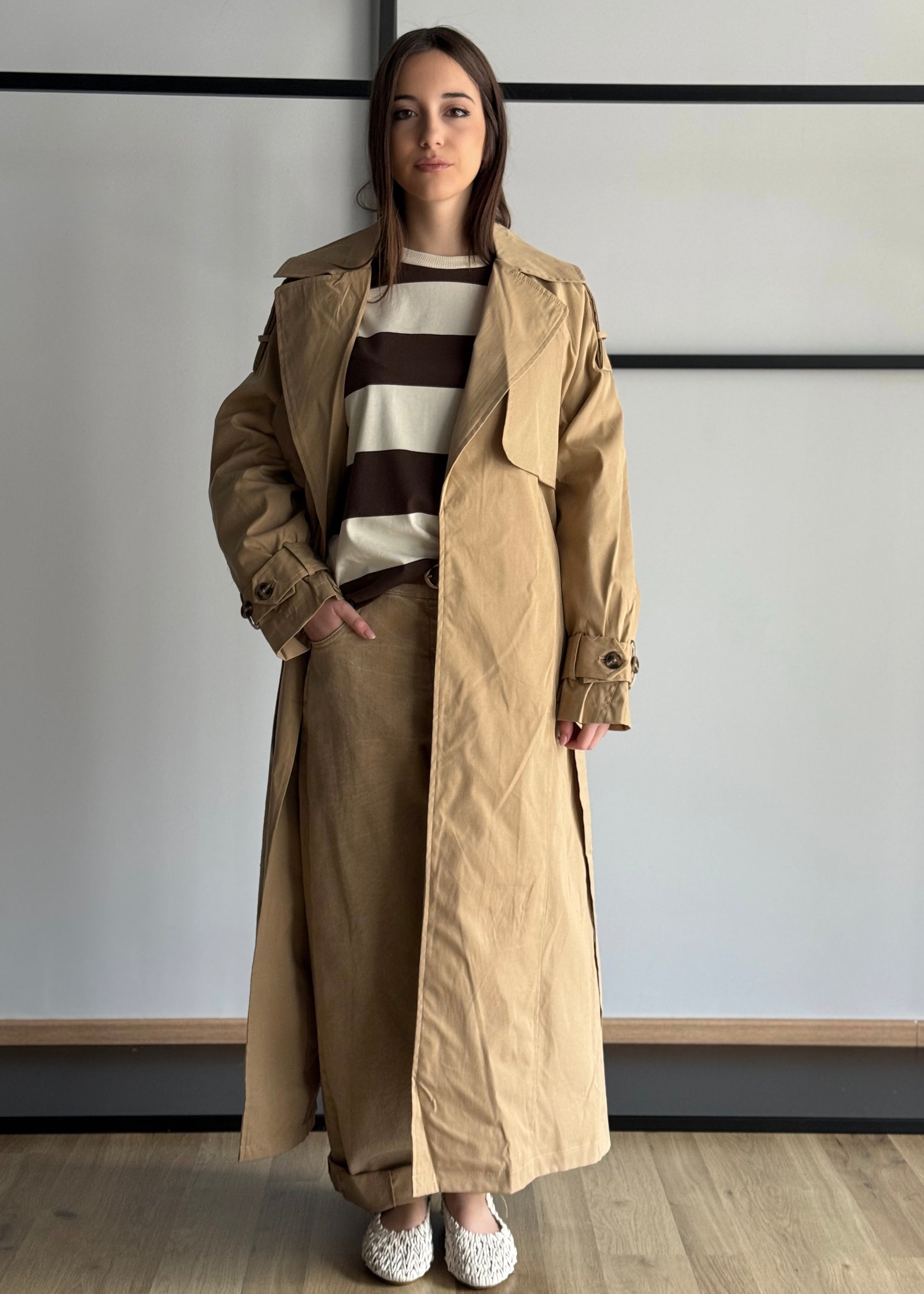 Trench THEVICE con cintura