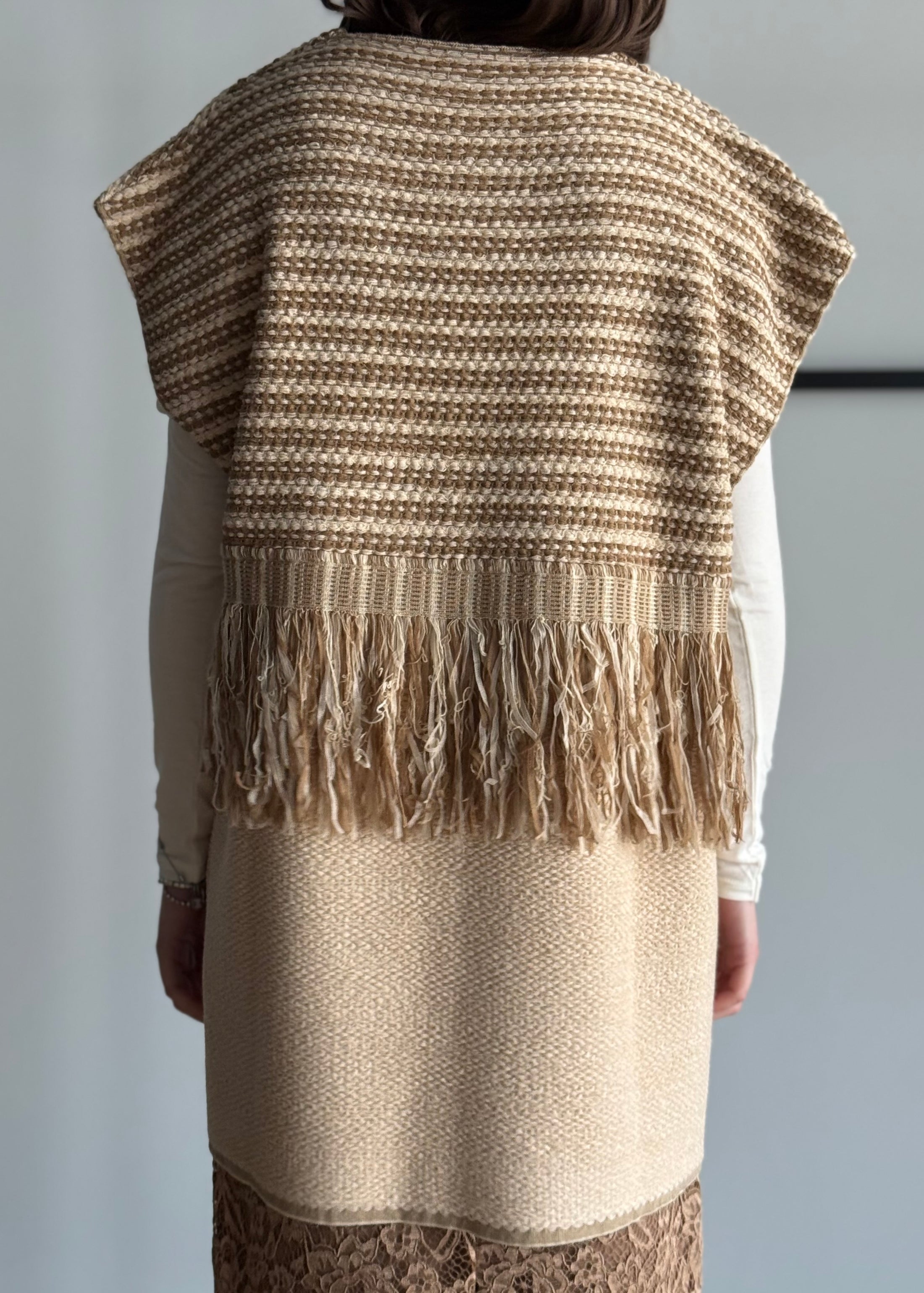 Gilet KONTATTO in maglia bouclé