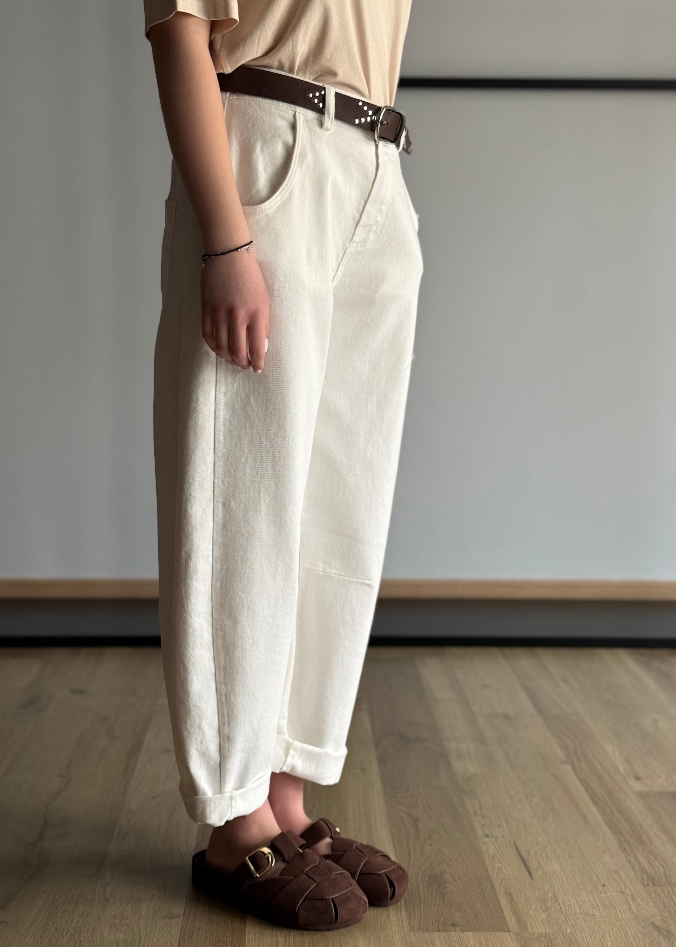 Pantalone balloon ZAHJR latte
