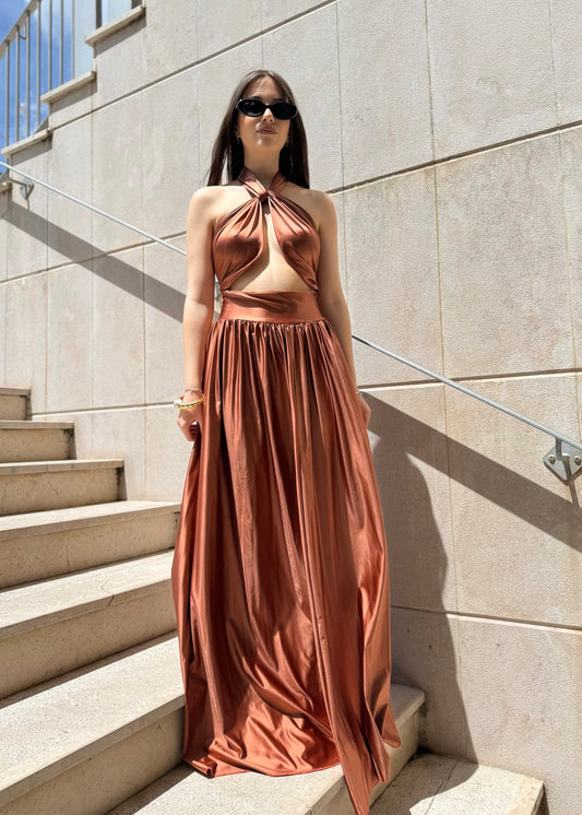 Abito trasformabile MISSUNIKE bronzo