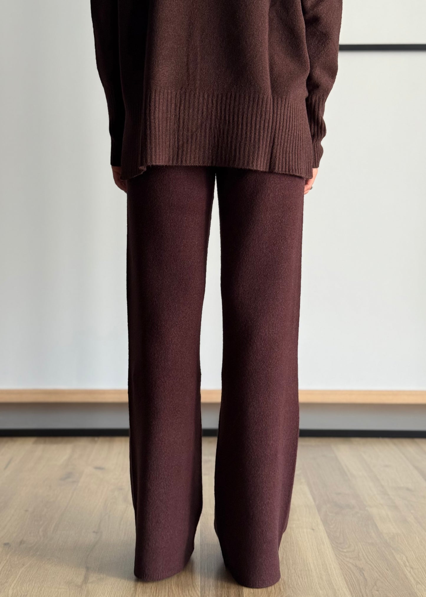 Pantaloni in viscosa a palazzo -KONTATTO