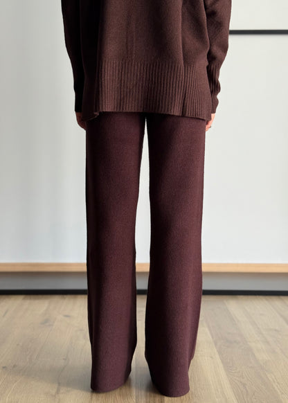 Pantaloni in viscosa a palazzo -KONTATTO