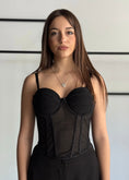 Carica l'immagine nel visualizzatore della galleria, Corsetto THEVICE nero
