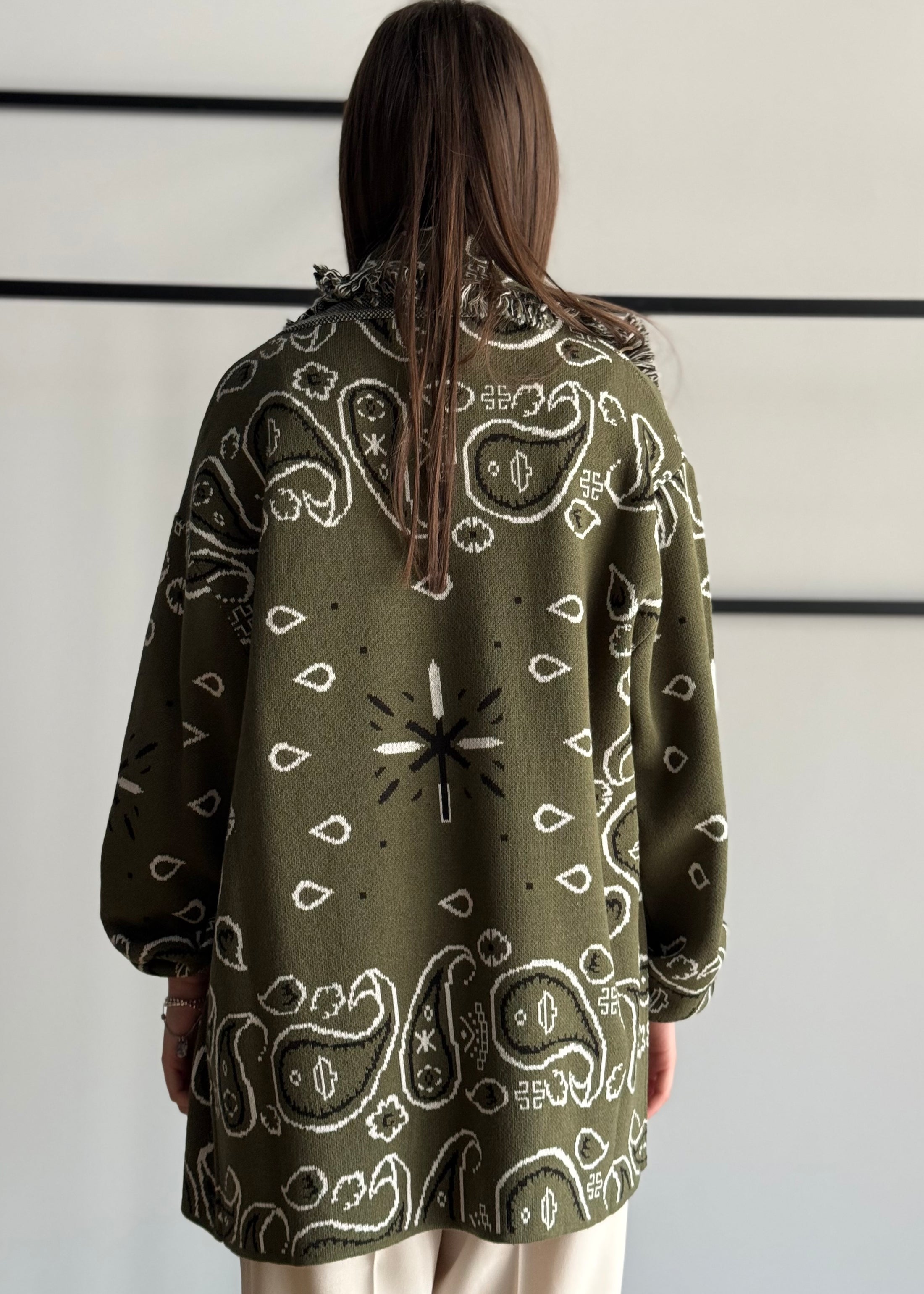 Cardigan KONTATTO jacquard