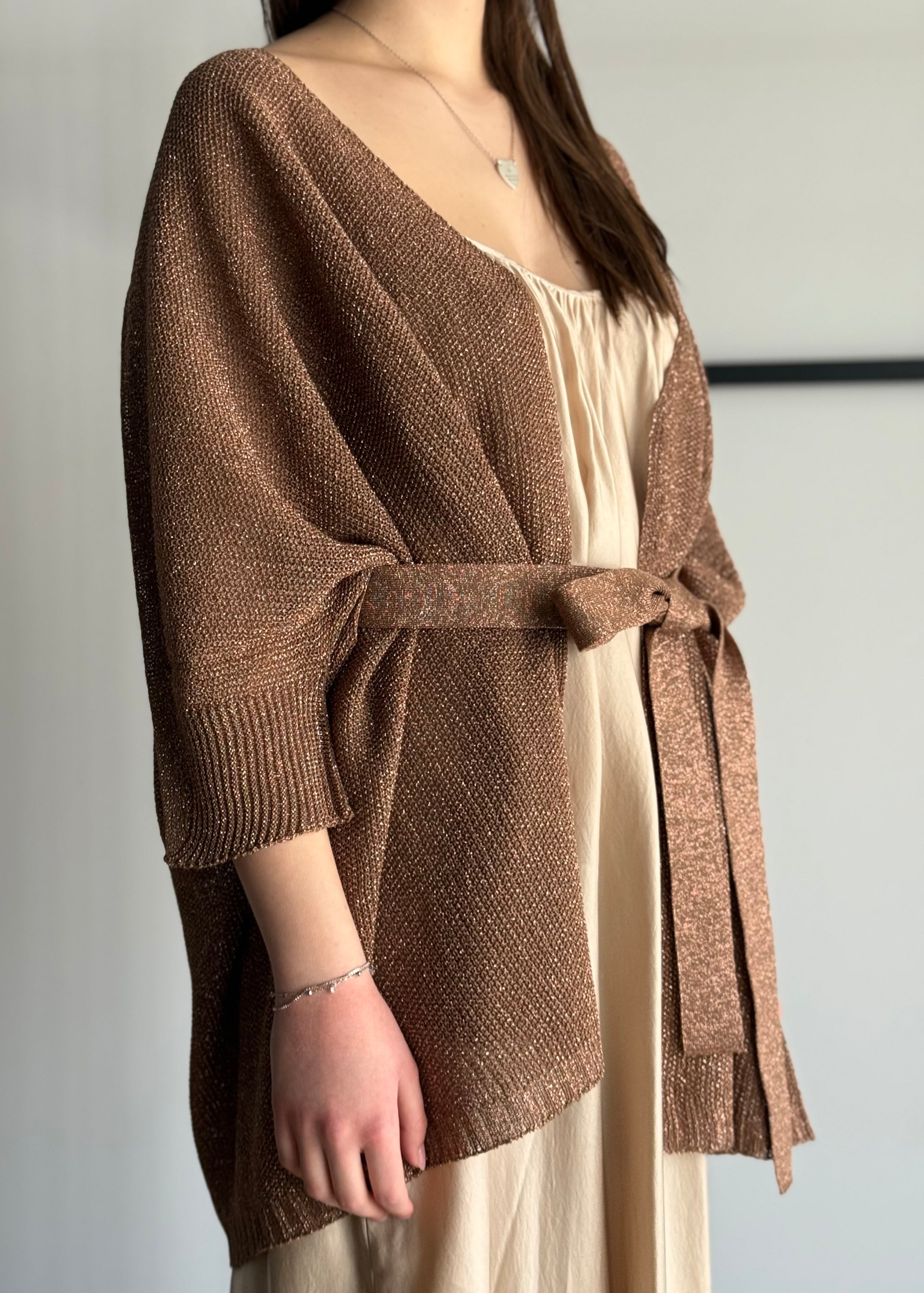 Kimono KONTATTO in lurex phard