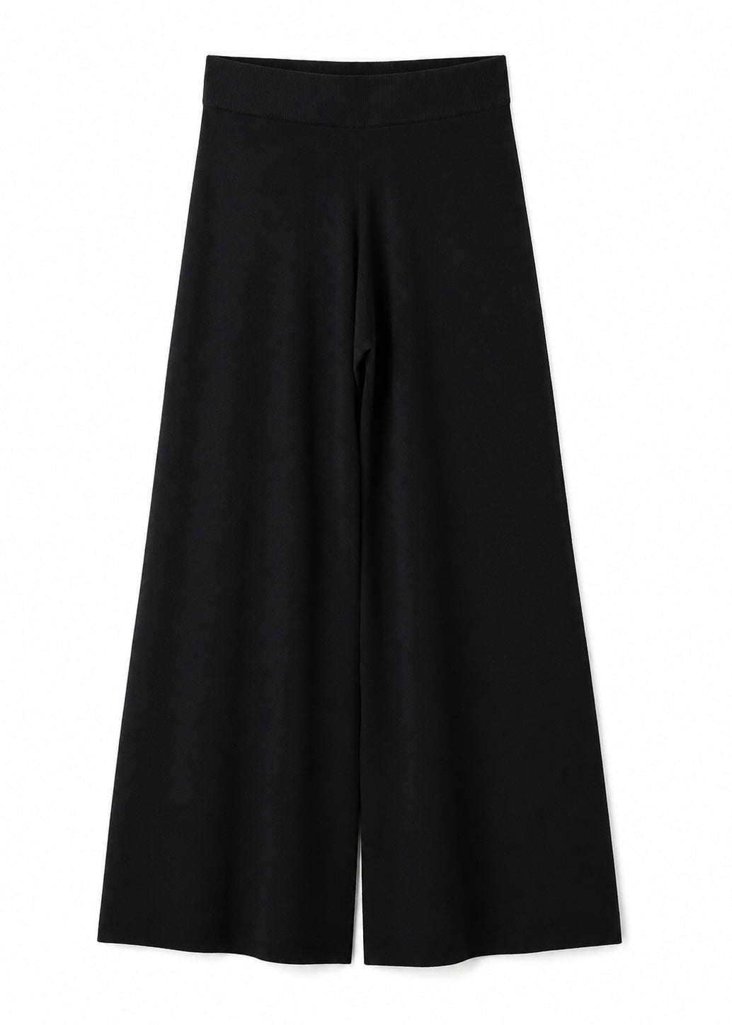 Pantalone nero in viscosa - KONTATTO