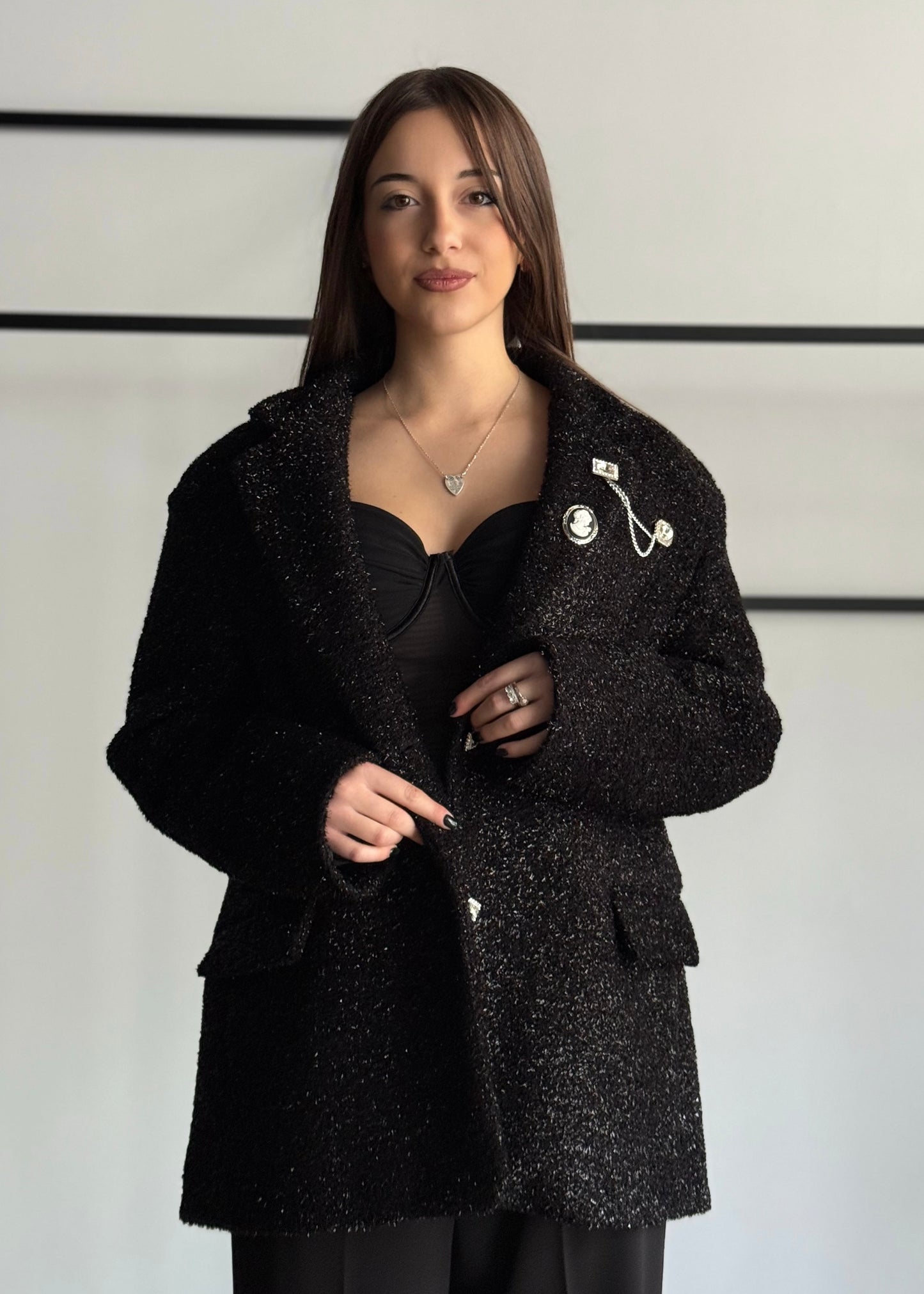 Cappotto ZAHJR bouclé