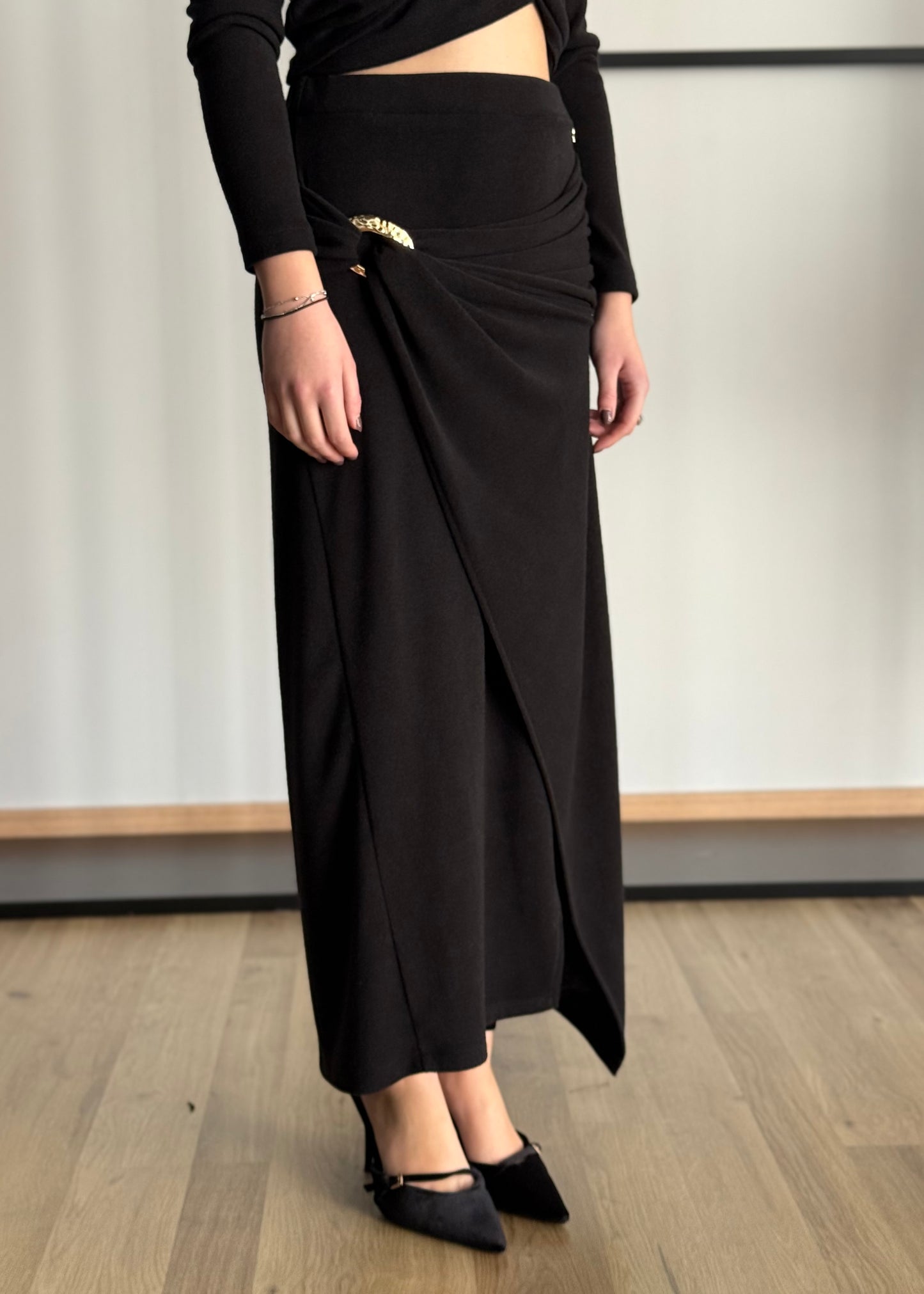 Gonna PHILIALOFT con accessorio oro