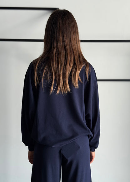 Maglia in viscosa scollo a V -KONTATTO