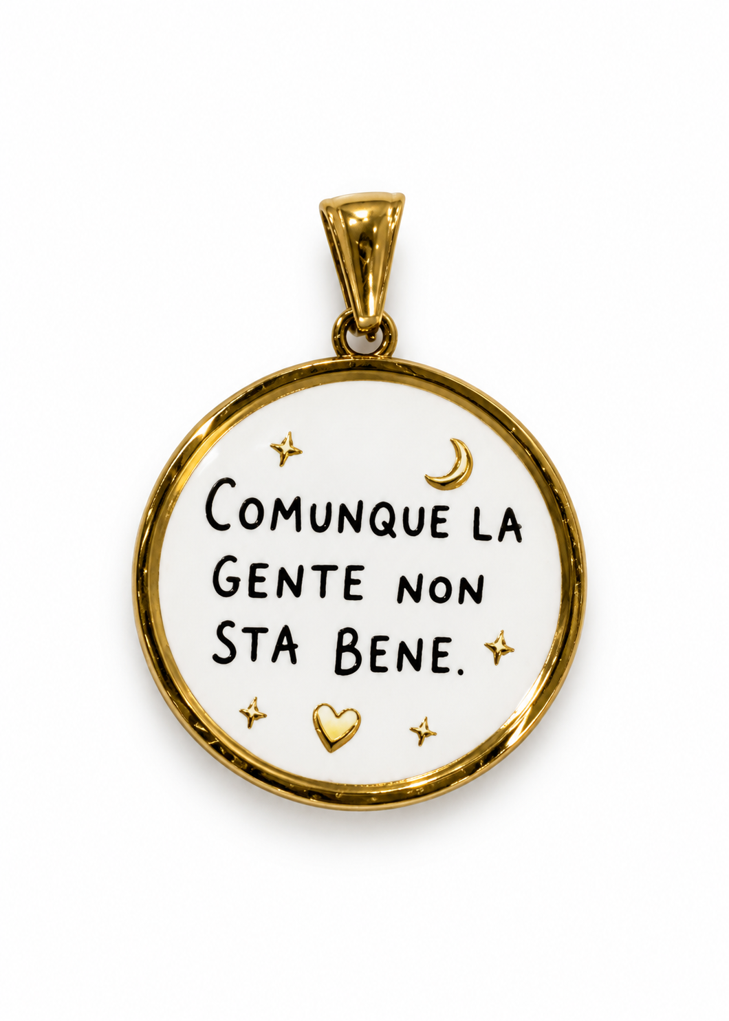 Ciondolo con scritta