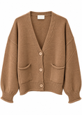 Carica l'immagine nel visualizzatore della galleria, Cardigan over camel con tasche - ZAHJR
