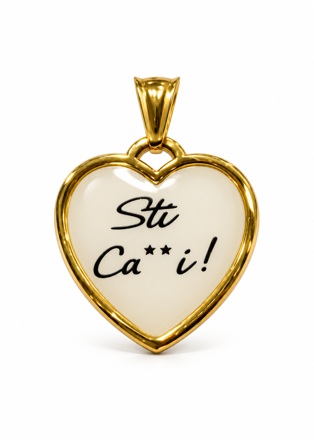 Ciondolo con scritta