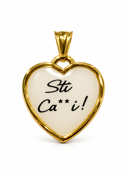 Ciondolo con scritta