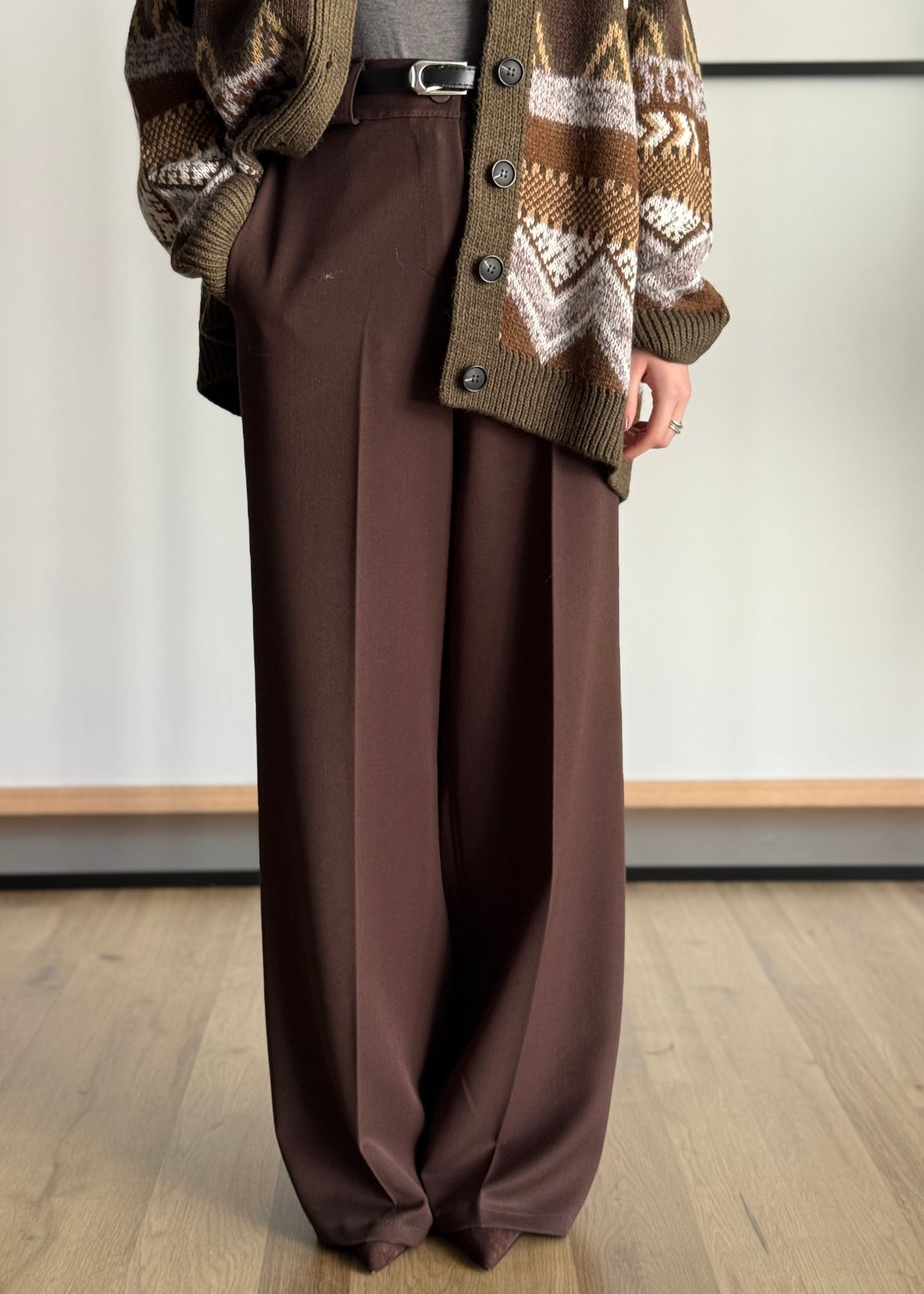 Pantaloni ZAHJR a palazzo