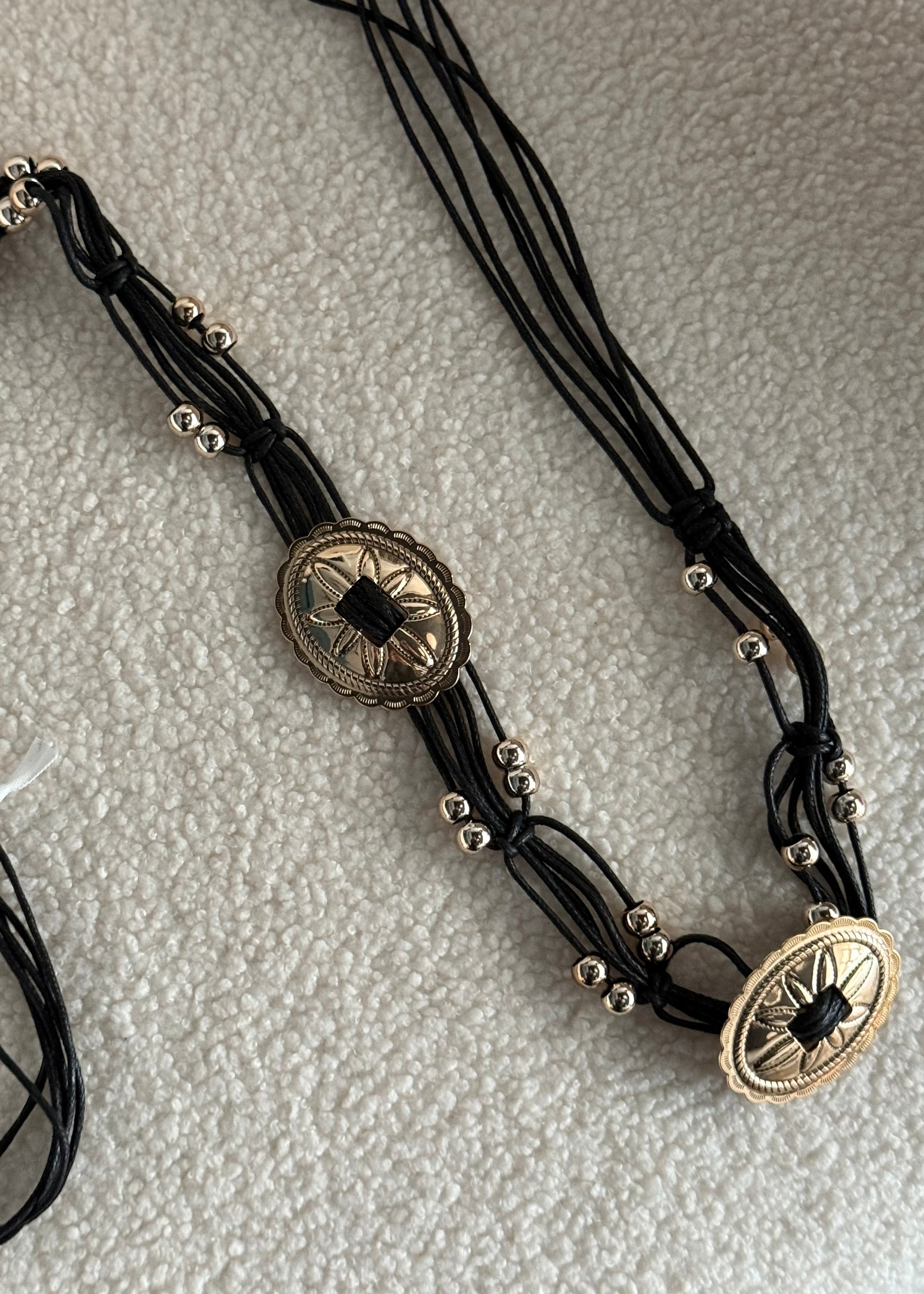 Cintura THEVICE in corda nero