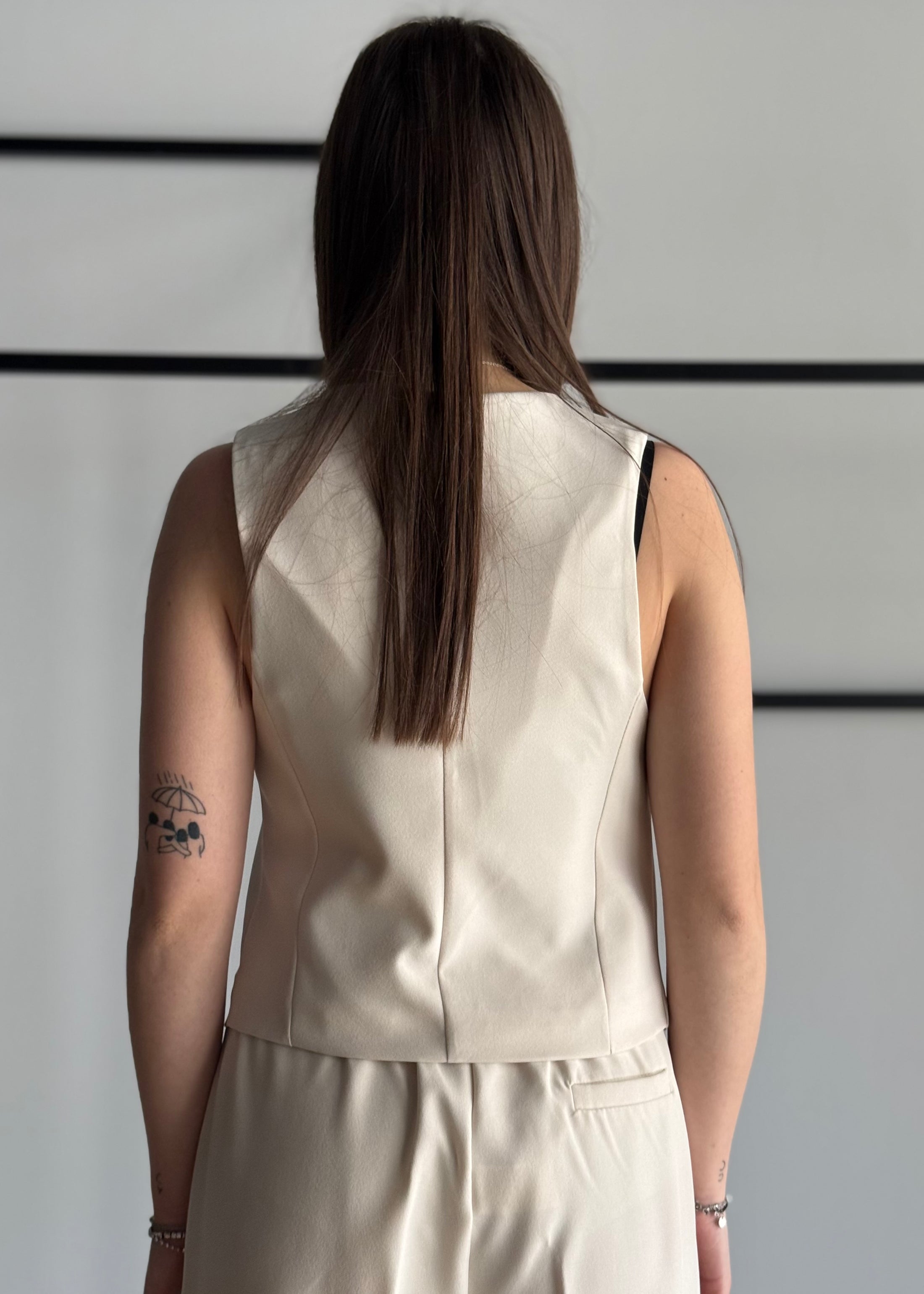Gilet ZAHJR con bottoni