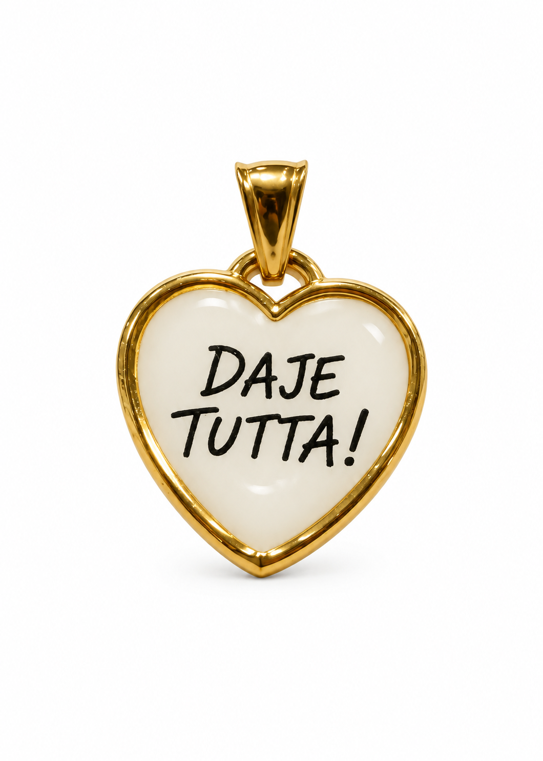 Ciondolo con scritta
