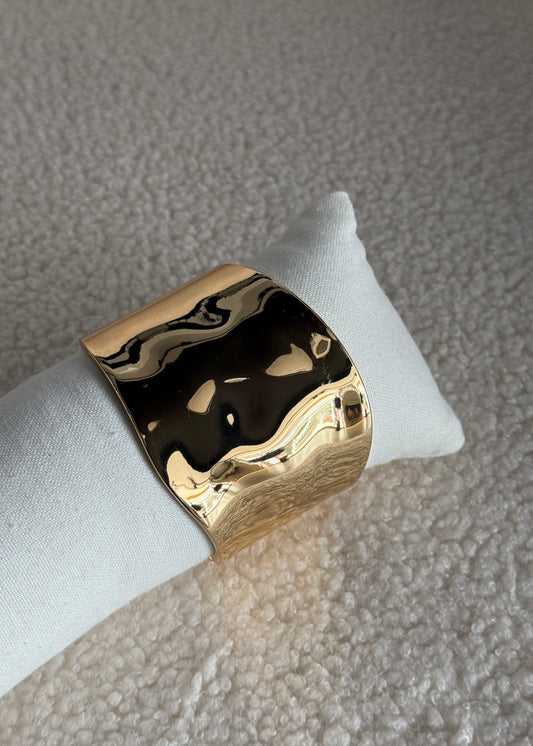 Bracciale THEVICE rigido dorato