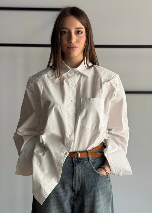 Camicia THEVICE over bianca