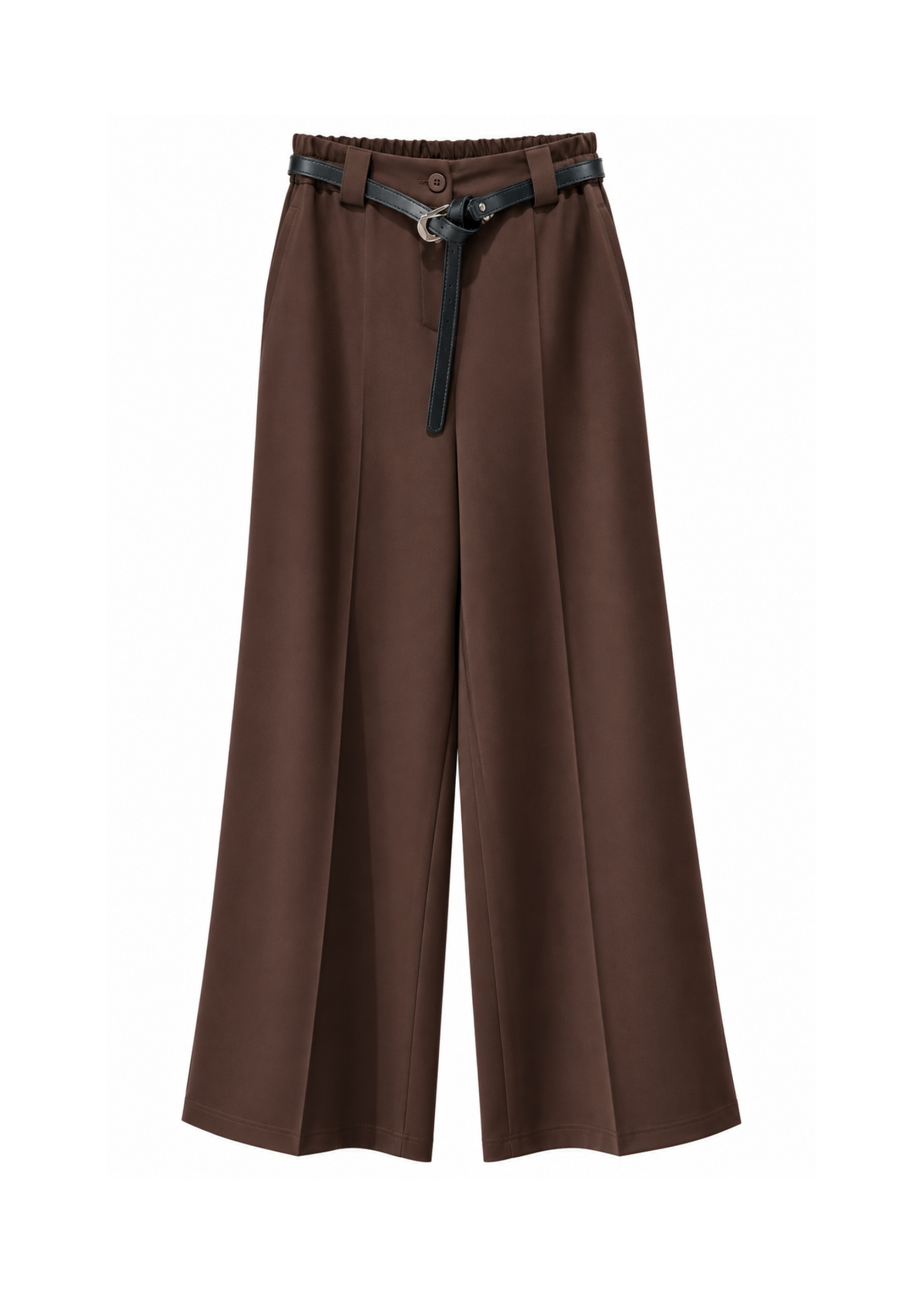 Pantalone moro palazzo con cintura - ZAHJR