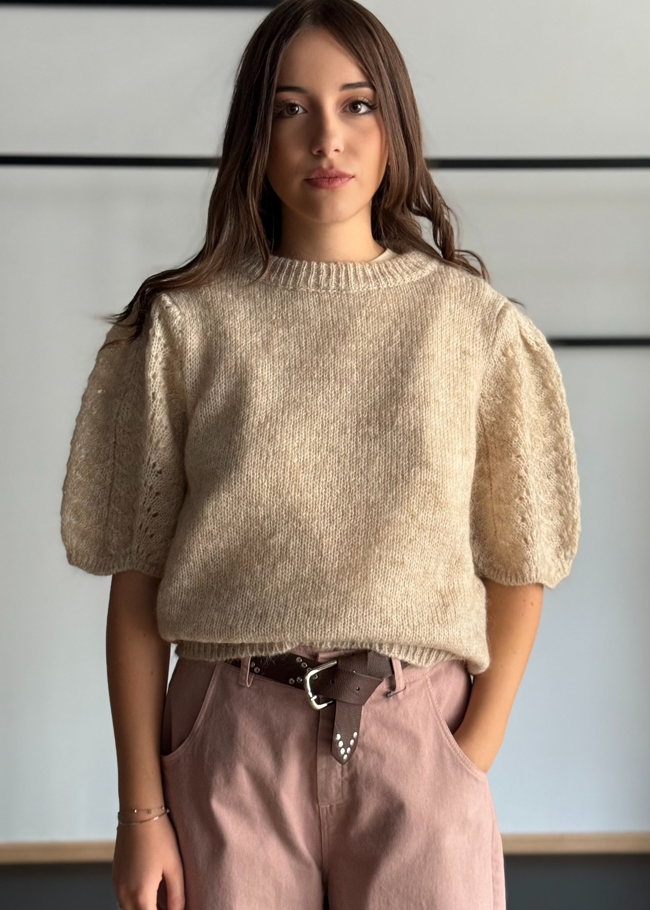 Maglia a maniche corte -KONTATTO