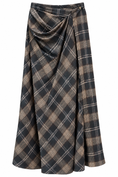 Carica l'immagine nel visualizzatore della galleria, Gonna lunga tartan - PHILIALOFT
