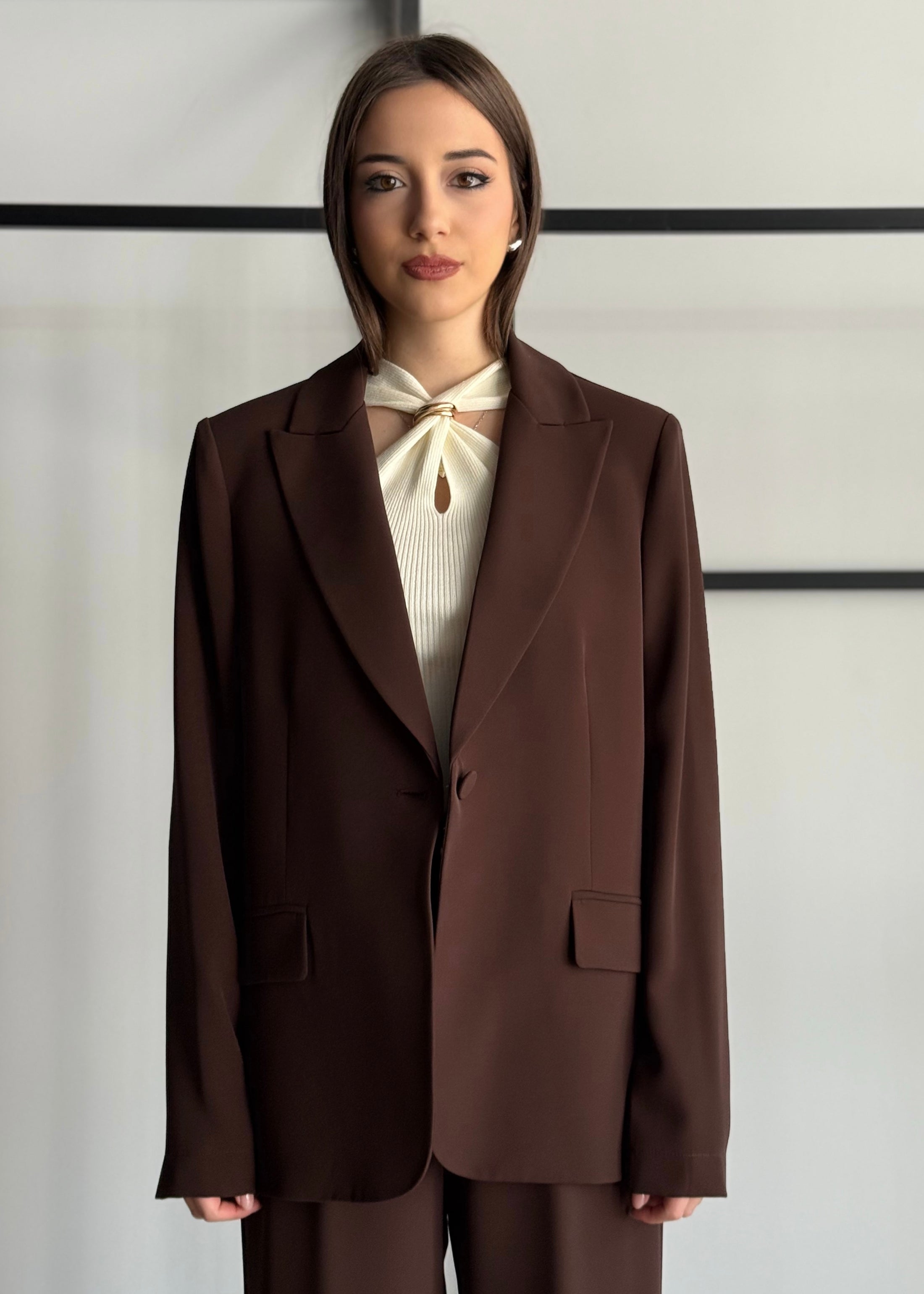 Tailleur KONTATTO cioccolato