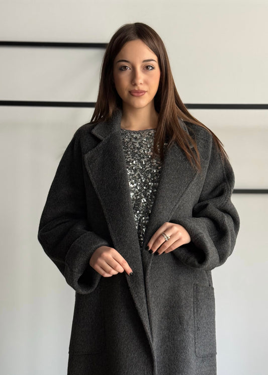 Cappotto E-WOMAN con cintura