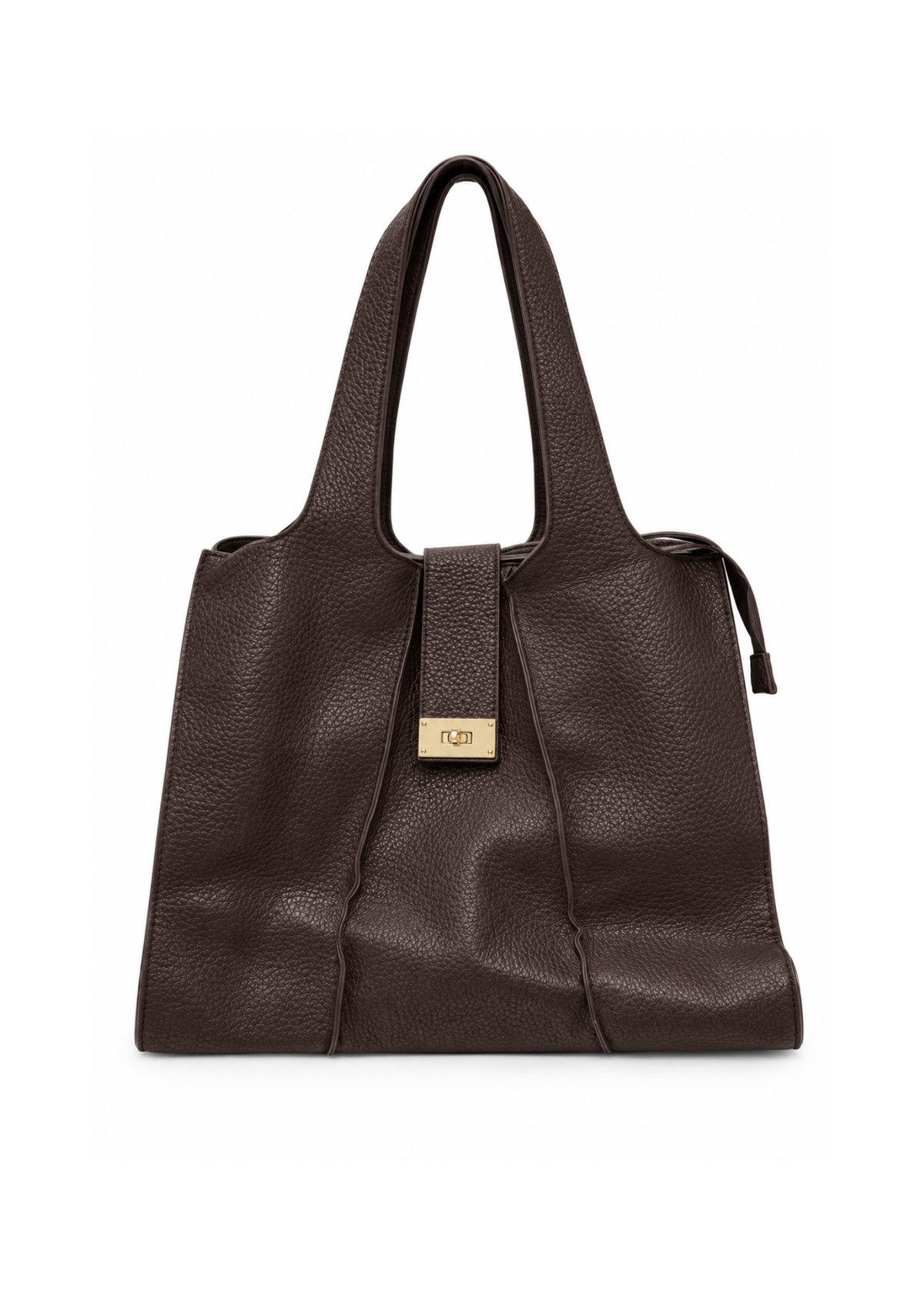 Borsa shopper Moro con chiusura turn lock