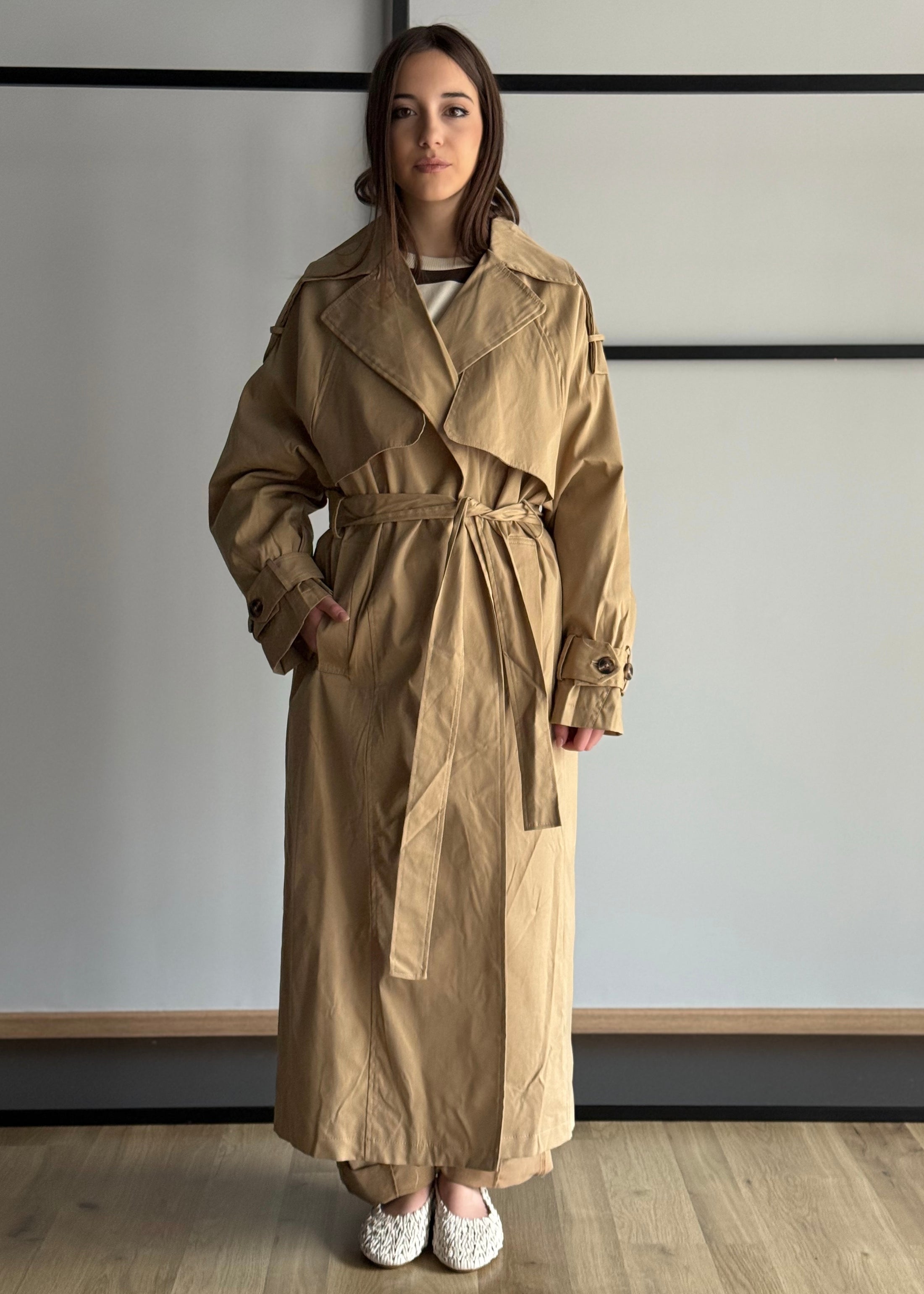 Trench THEVICE con cintura