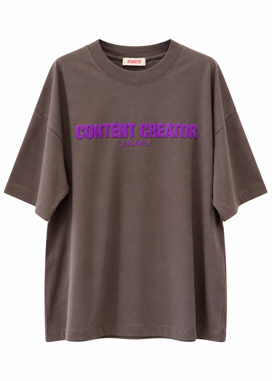 T-shirt over moro content creator - KONTATTO