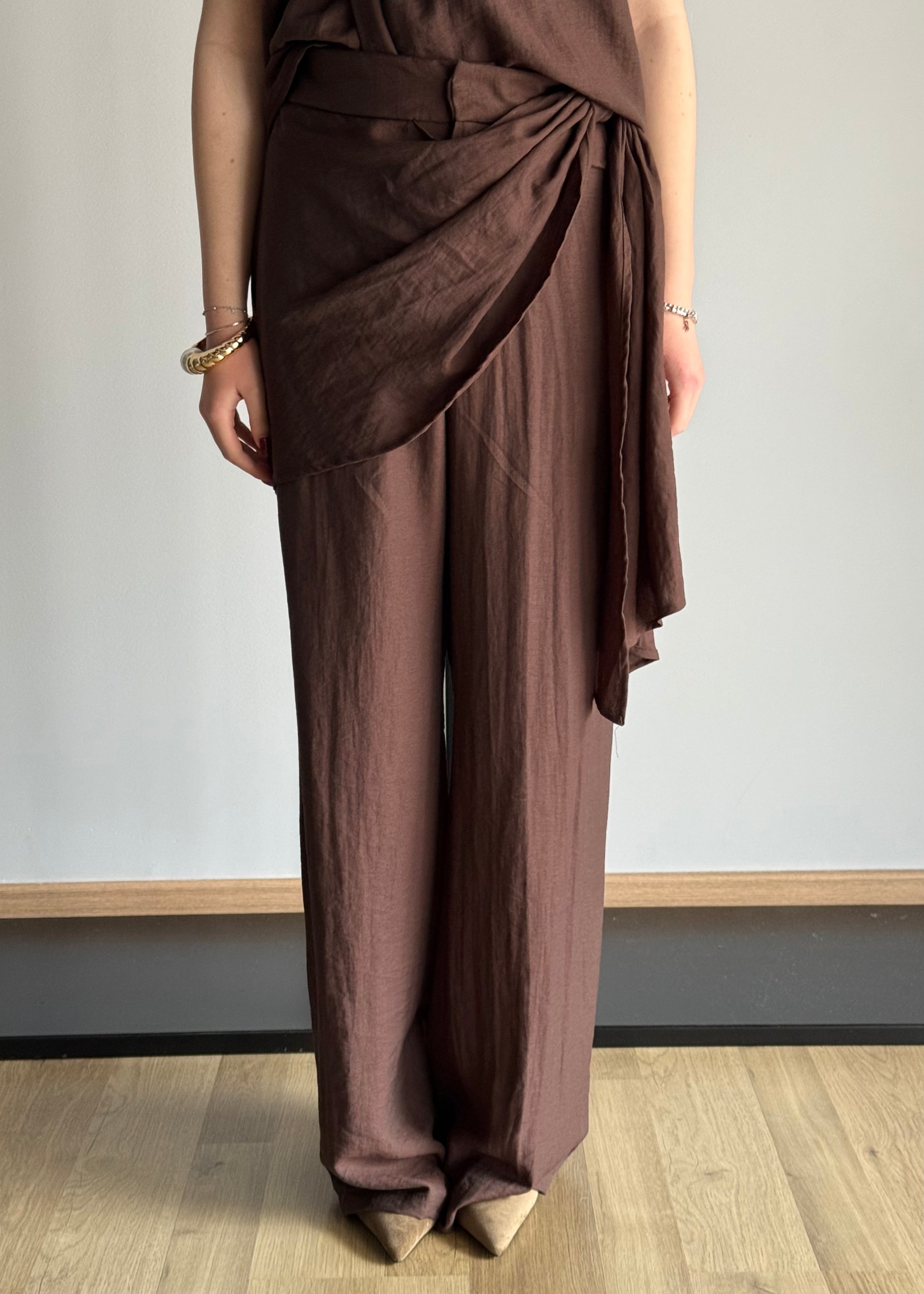 Pantalone PHILIALOFT con drappeggio