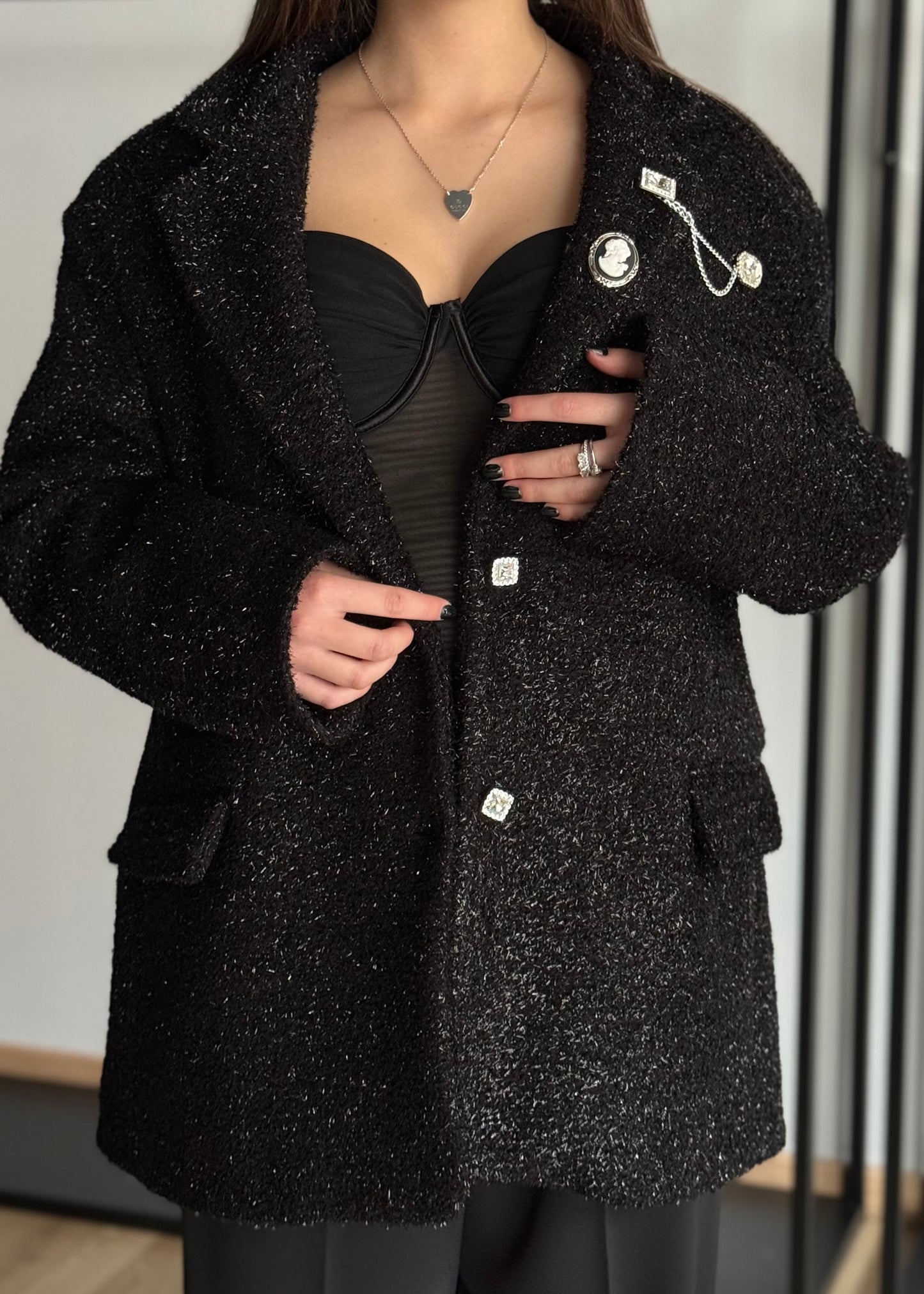 Cappotto ZAHJR bouclé