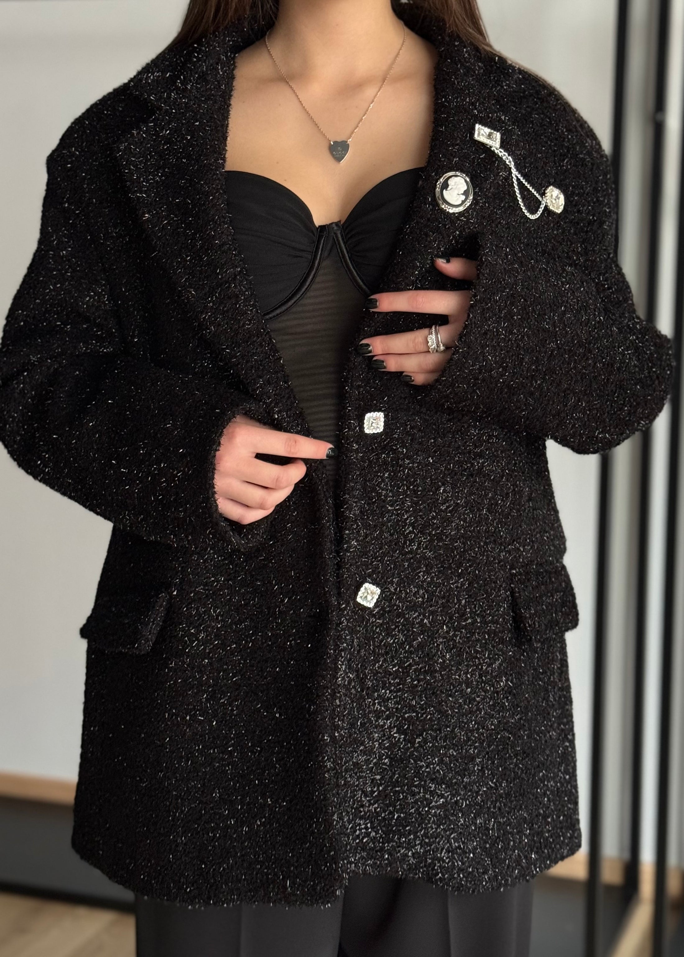 Cappotto ZAHJR bouclé