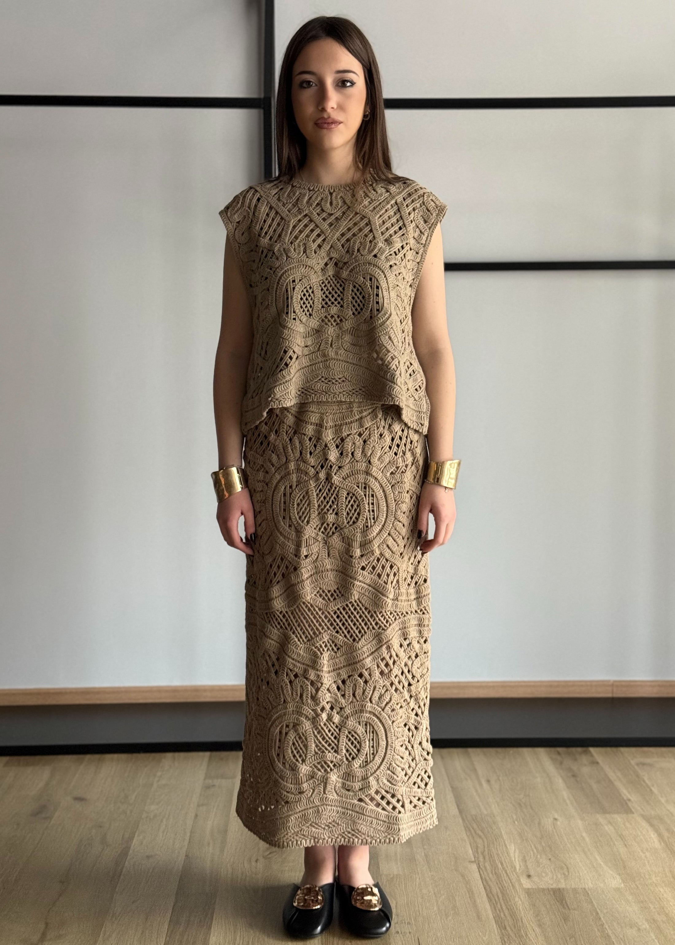 Top PHILIALOFT in crochet