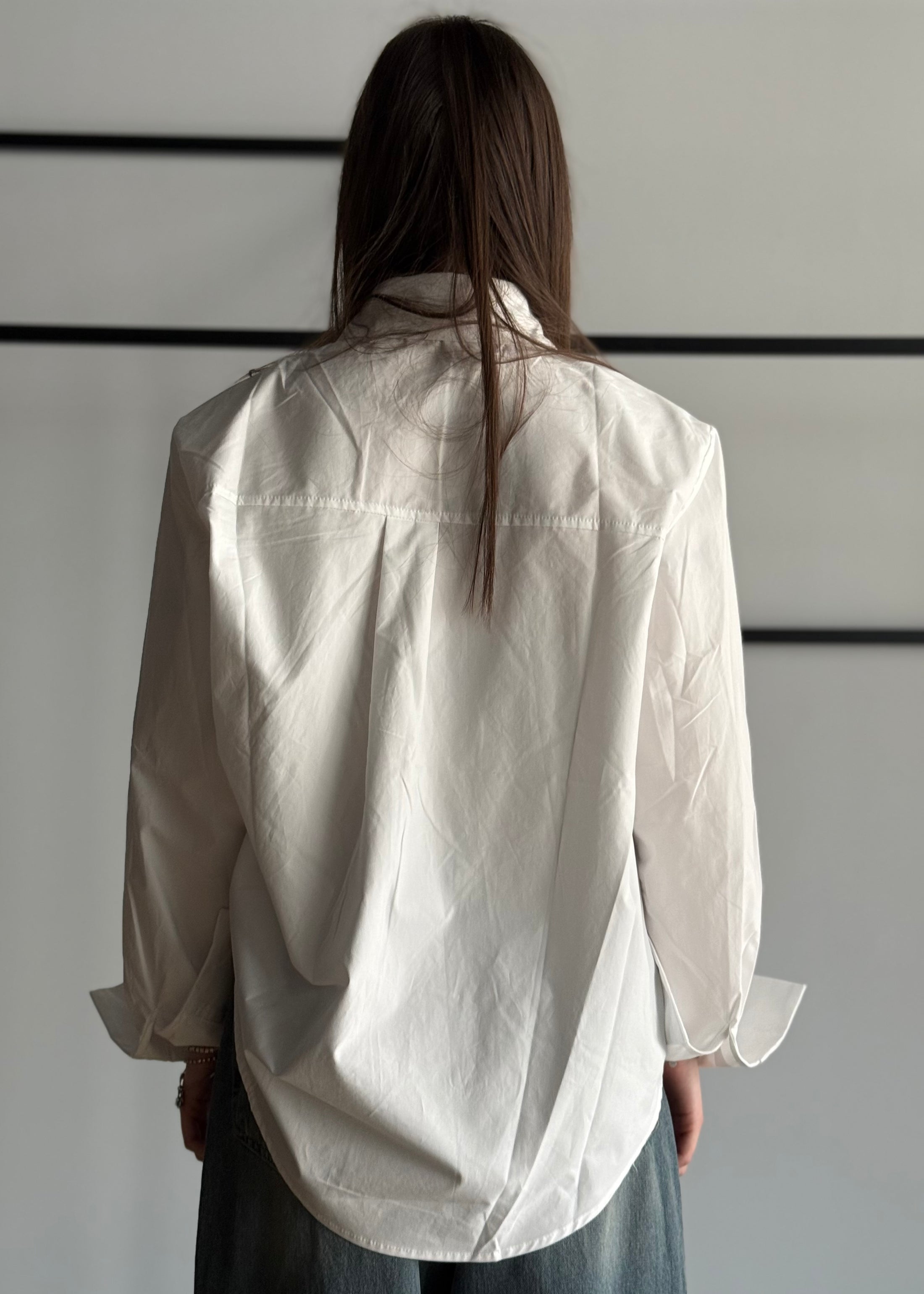 Camicia THEVICE over bianca
